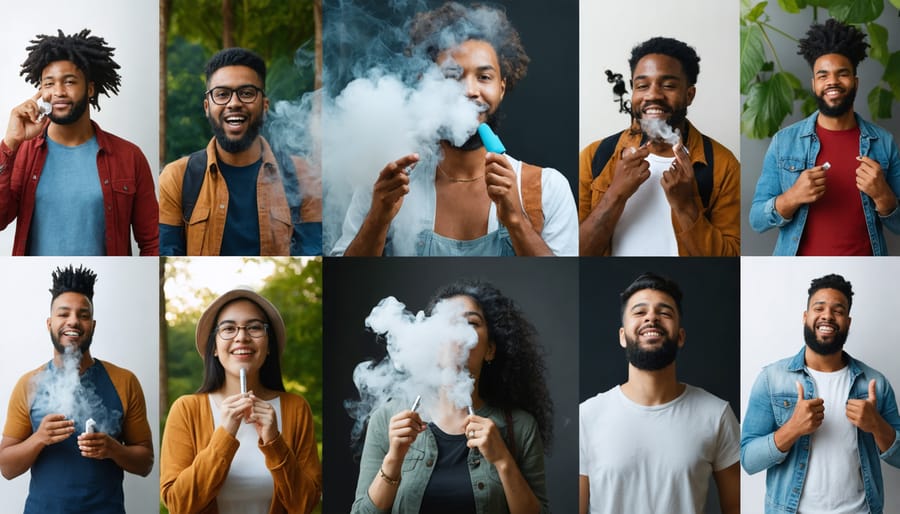 Collection of personal stories from individuals with diabetes about vaping experiences